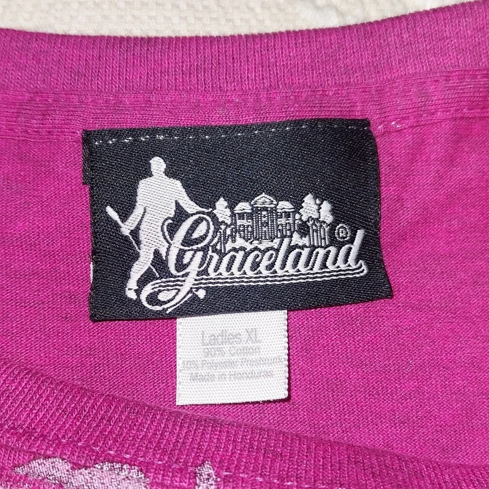 Graceland  Elvis 2012 35th Anniversary tee shirt NWOT - Picture 5 of 6